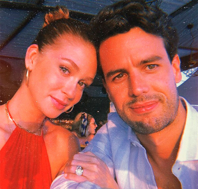 Marido de Marina Ruy Barbosa estaria pressionando a atriz para ter filhos, diz colunista