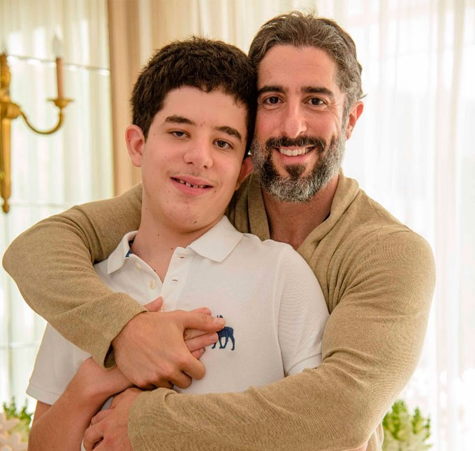Marcos Mion faz homenagem emocionante no dia do aniversário de Romeo: <i>Obrigado por me transformar no homem que sou hoje</i>
