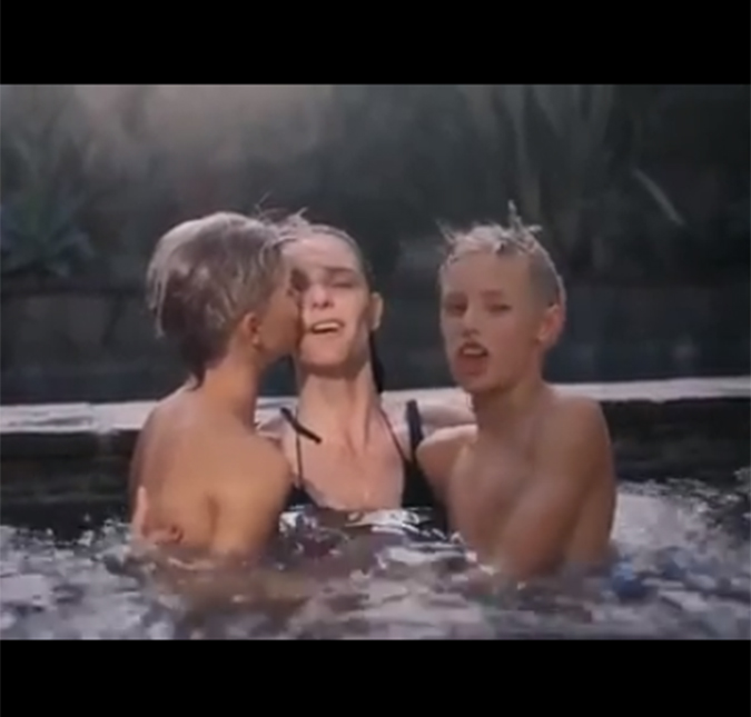 Fernanda Lima posta vídeo com momentos fofos ao lado dos filhos gêmeos: <i>Grávida emotiva</i>