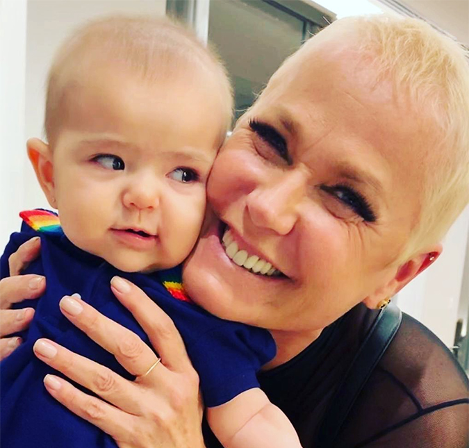 Babá por um dia, Xuxa Meneghel se derrete por Zoe, filha de Sabrina Sato: <i>Como pode ser tão apetitosa?</i>