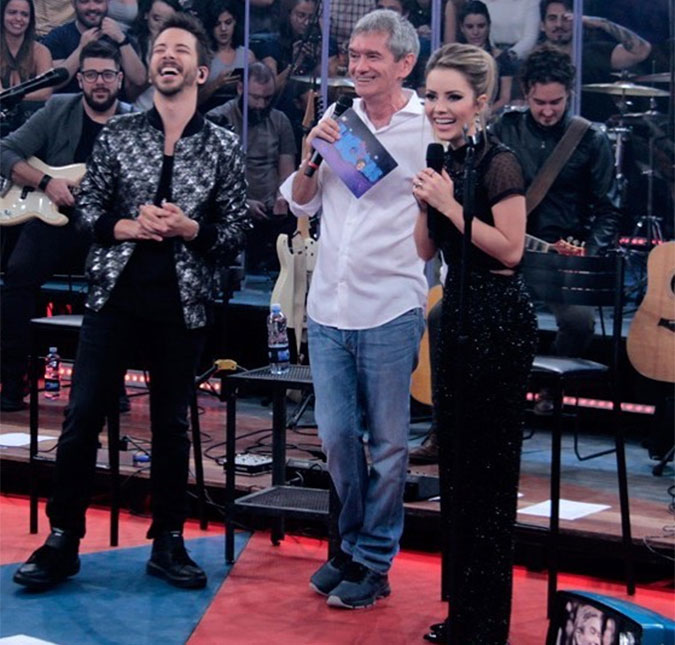 Serginho Groisman comenta programa com Sandy e Junior: <I>Inesquecível</i>