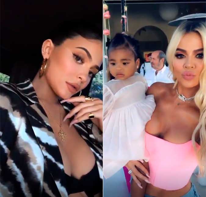 Voz misteriosa em aniversário de Khloé Kardashian levanta suspeitas de gravidez de Kylie Jenner