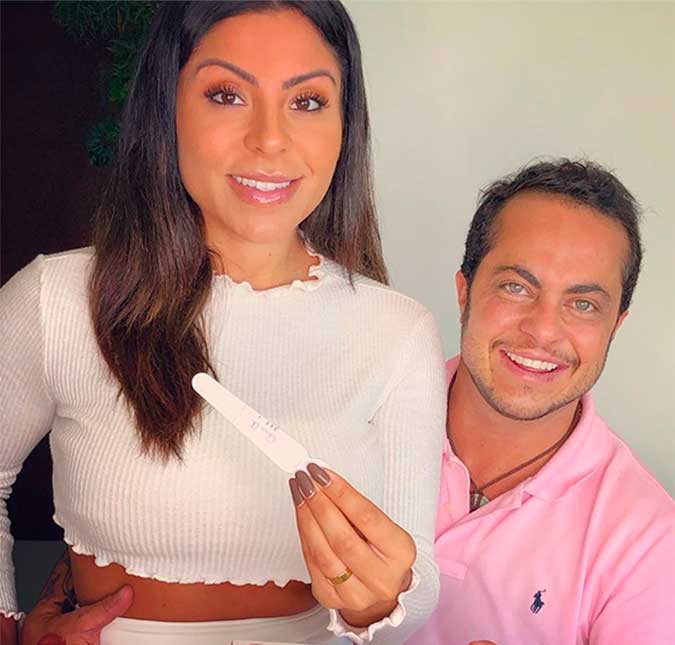 Thammy Miranda confirma gravidez da esposa, Andressa Ferreira