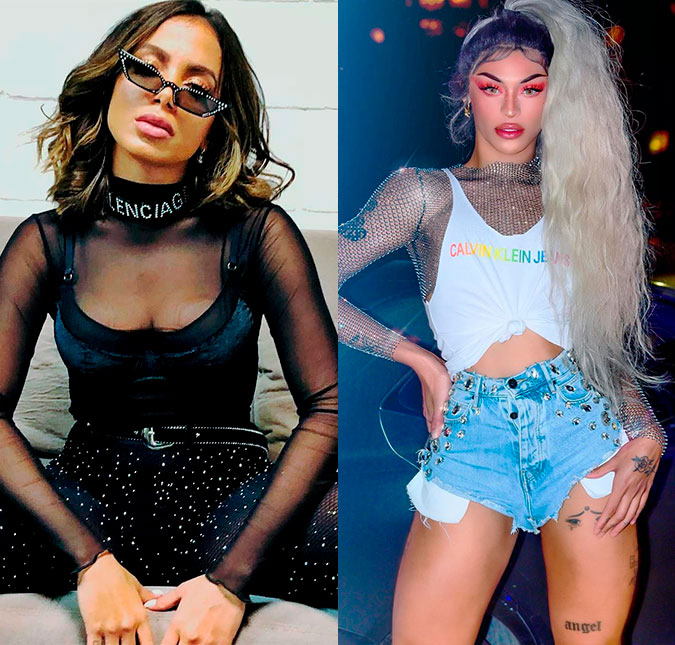 Amigas de novo? Anitta e Pabllo Vittar farão <I>show</I> juntas em Minas Gerais
