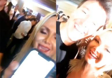 Eliana e Rodrigo Faro fazem as pazes em festa de aniversário de Luciana Cardoso, esposa de Faustão; veja fotos!