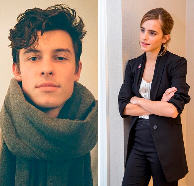 Durante conversa com fãs, Shawn Mendes abre o coração e reafirma sentimentos por Emma Watson: <i>- Eu continuo a amando</i>, vem saber mais!