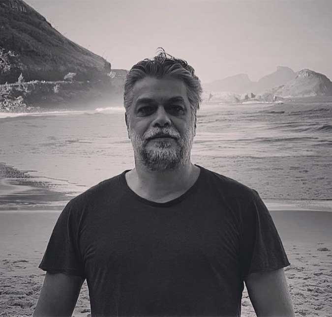 Fábio Assunção posa na praia e filosofa após polêmica: <I>O mar é pros fortes</I>