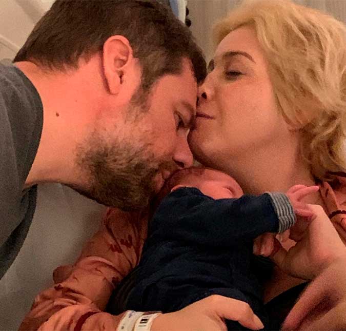 Luiza Possi exibe vídeo amamentando o filho pela primeira vez: <i>Nunca senti tanta paz</i>