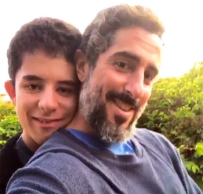 Marcos Mion emociona ao compartilhar vídeos de seu filho Romeo na <i>Disney</i>, assista!