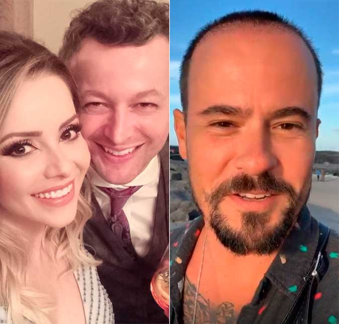 Marido de Sandy passa a seguir Paulinho Vilhena, ex-namorado da cantora, no <i>Instagram</i>