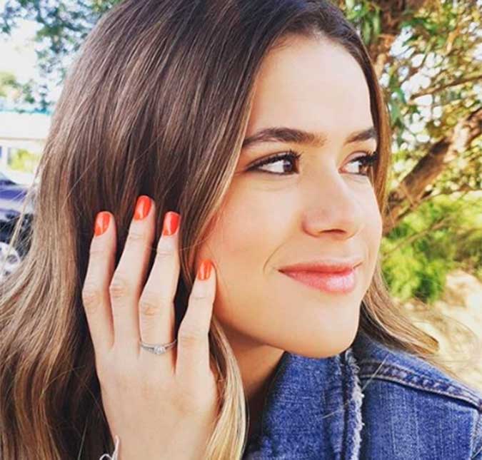 Maisa Silva confunde fãs, diz estar noiva e depois esclarece: <i>É o anel que eu uso sempre</i>