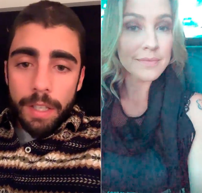Luana Piovani reencontra o ex, Paulinho Vilhena, e Scooby explica gesto polêmico de filho enquanto cantava música de Anitta