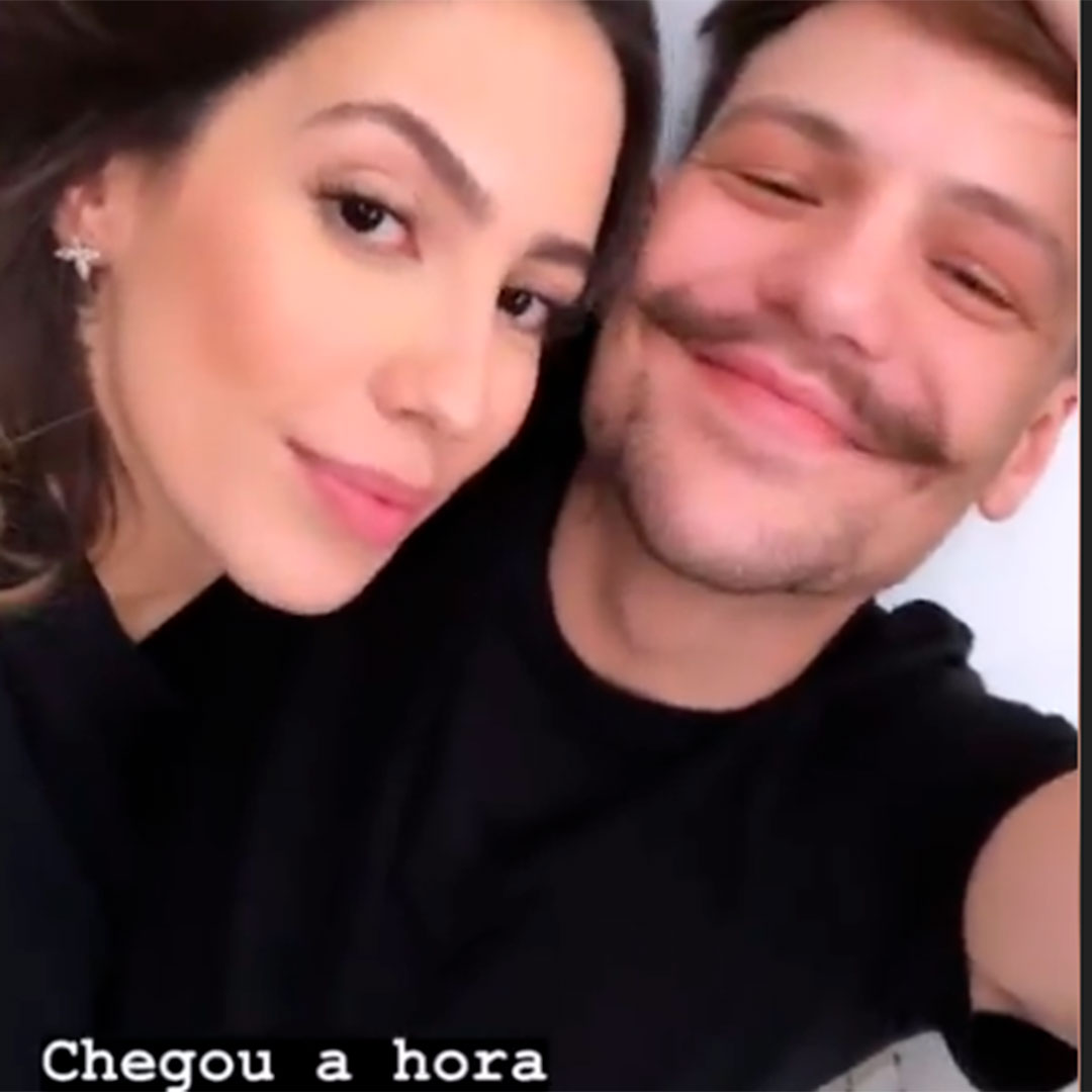 Gabi Brandt já está no hospital para dar à luz Davi, seu filho com Saulo Poncio
