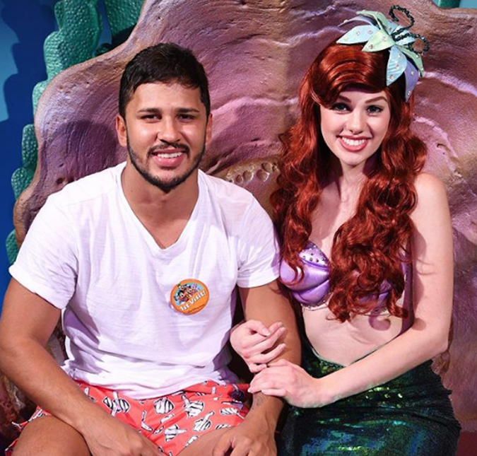 Marido de Carlinhos Maia é expulso de um parque da Disney