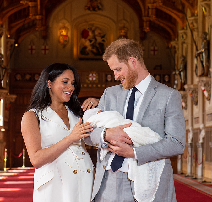 O nome do filho de Príncipe Harry e Meghan Markle já é o mais popular de 2019, diz site