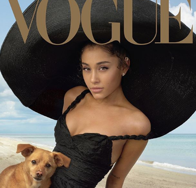 Ariana Grande estampa capa da <i>Vogue</i> e fala sobre a fase de luto após morte do ex: <I>Ele não merecia os demônios que tinha</i>