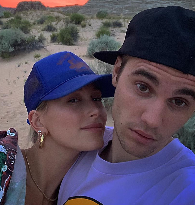 Justin Bieber acredita que não teria sobrevivido a esse ano sem a esposa, Hailey, diz <i>site</i>