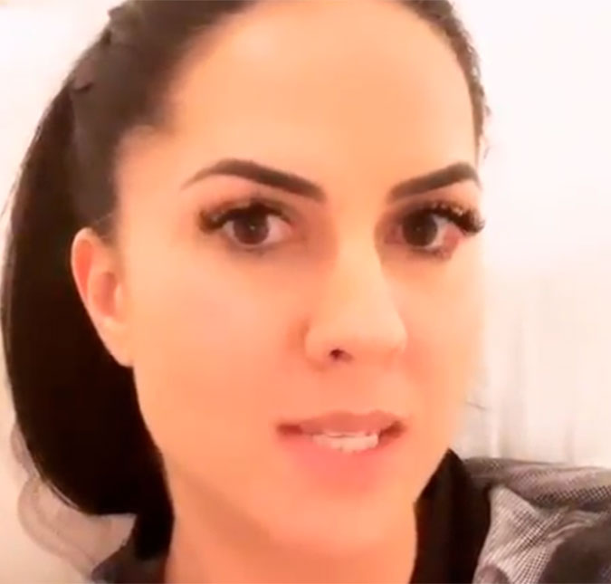 Após dieta, Graciele Lacerda se prepara para aplicar injeções em procedimento para engravidar