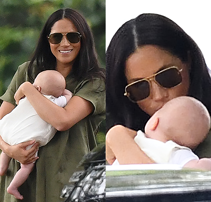 Meghan Markle estava demonstrando muito amor pelo filho, Archie Harrison, em evento com príncipe Harry; saiba detalhes!