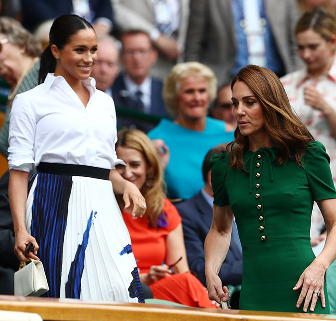 Kate Middleton e Meghan Markle vão juntas à final de Wimbledon - e rola climão com vencedora, entenda!