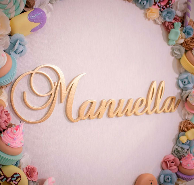 Irmã de Ticiane Pinheiro exibe detalhes do quarto da maternidade da apresentadora e da filha Manuella, veja!