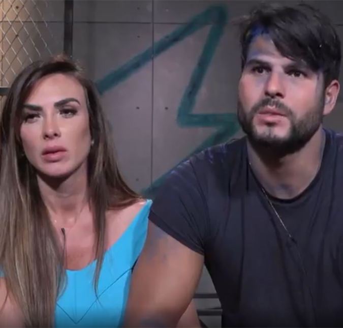 Após perder vantagem na Prova dos Casais e ir para a <i>DR</i> do <i>Power Couple</i>, Nicole Bahls discute com Marcelo Bimbi