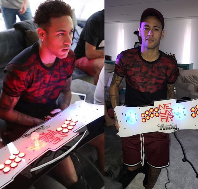 Os esportistas também são vidrados nessa forma de se divertir. Vira e mexe Neymar Jr. mostra que está jogando, passando o amor pelo vídeogame para o seu filho, Davi Lucca, que muitas vezes se diverte junto com o pai.