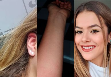 Maisa Silva faz tatuagem e <i>piercings</i>: <i>Tô nervosa</i>