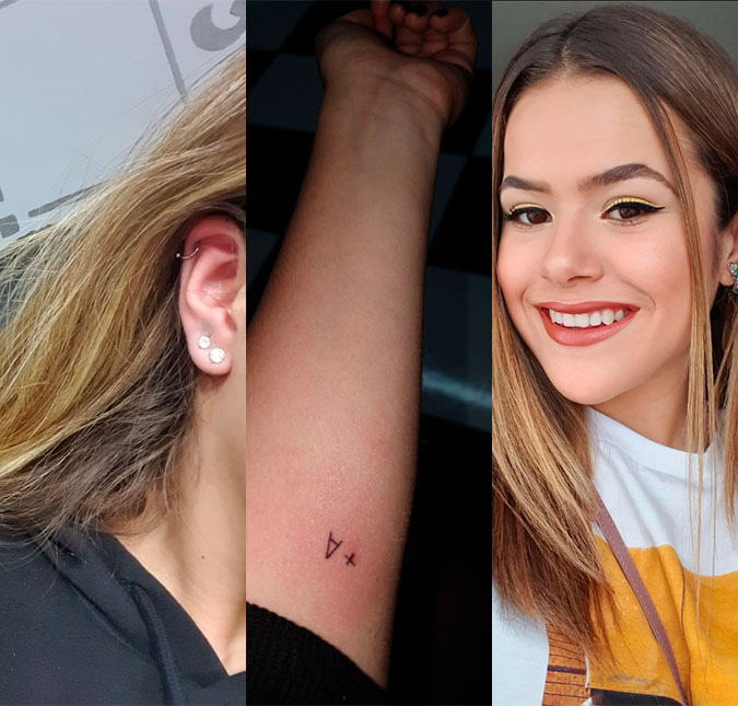 Maisa Silva faz tatuagem e <i>piercings</i>: <i>Tô nervosa</i>