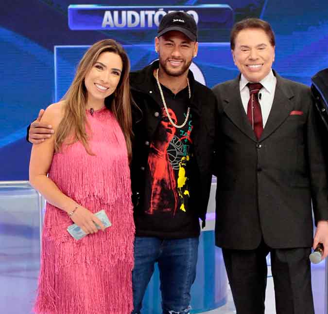 Neymar fica sem graça ao negar beijo em Anitta e Silvio Santos vira piada ao entregar 280 reais ao jogador