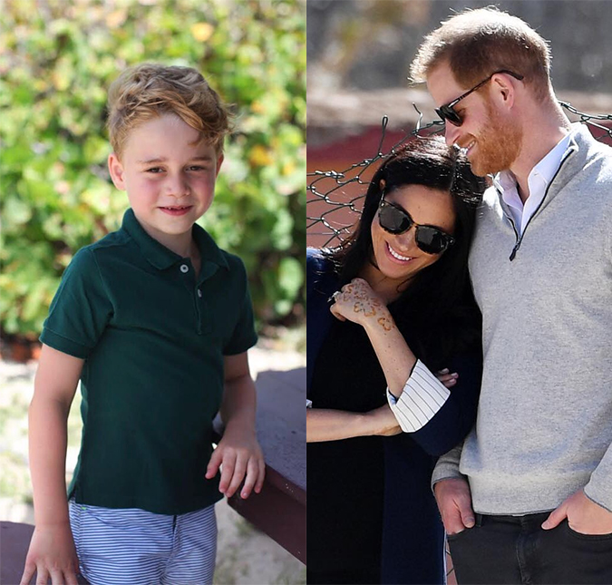 Mensagem deixada por Meghan Markle e príncipe Harry para desejar feliz aniversário a príncipe George revolta fãs da família real: <i>Nenhum respeito</i>