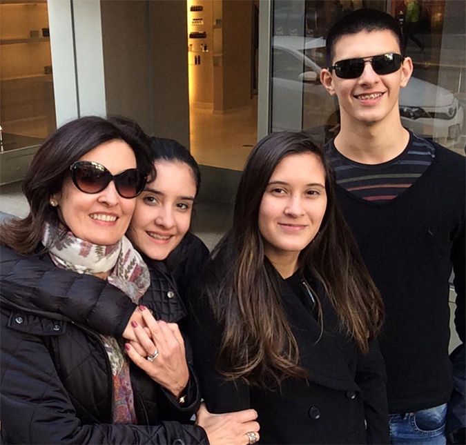 Fátima Bernardes explica criação de seus filhos: <i>- Nem eu e nem o William fazemos diferença entre eles</i>