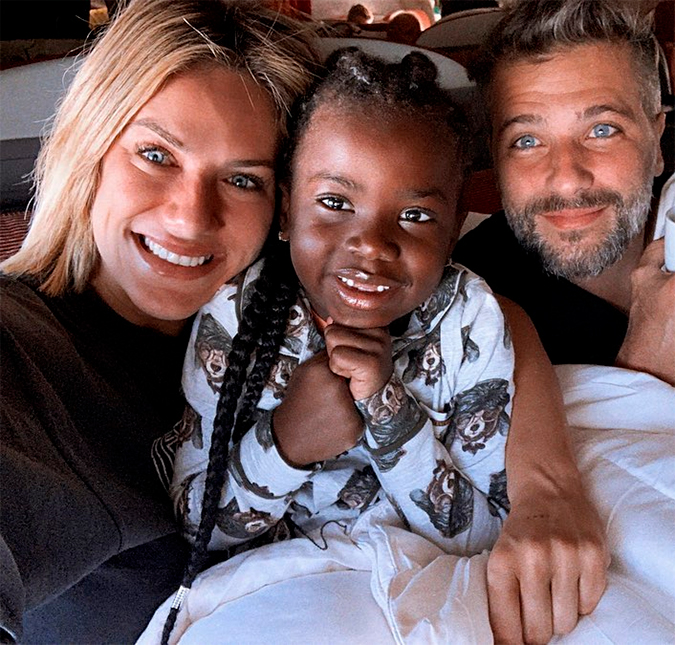Polícia Federal nega que Giovanna Ewbank e Bruno Gagliasso tenham pedido segurança para desembarcar com novo filho