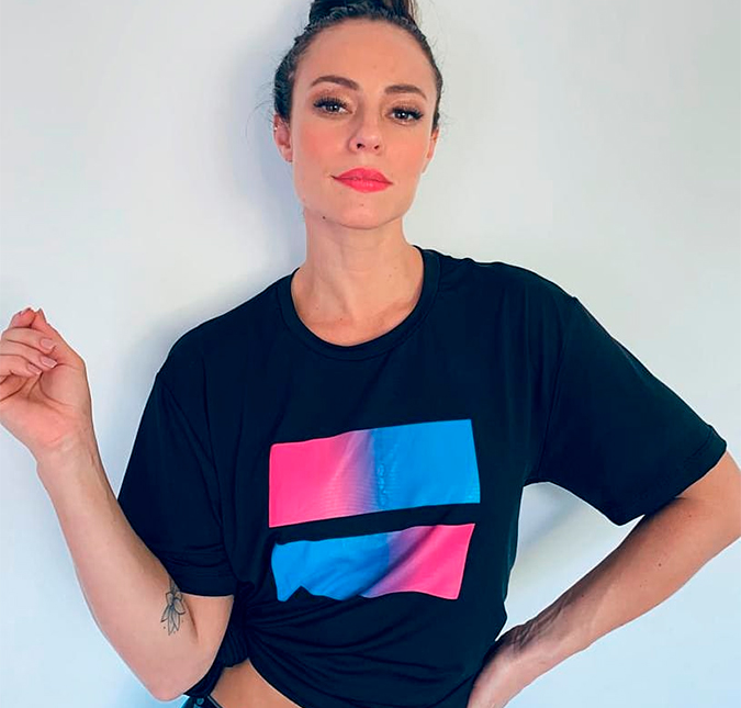 Paolla Oliveira comenta fotos de jantar com Sérgio Guizé: <I>Tinha várias pessoas lá</i>