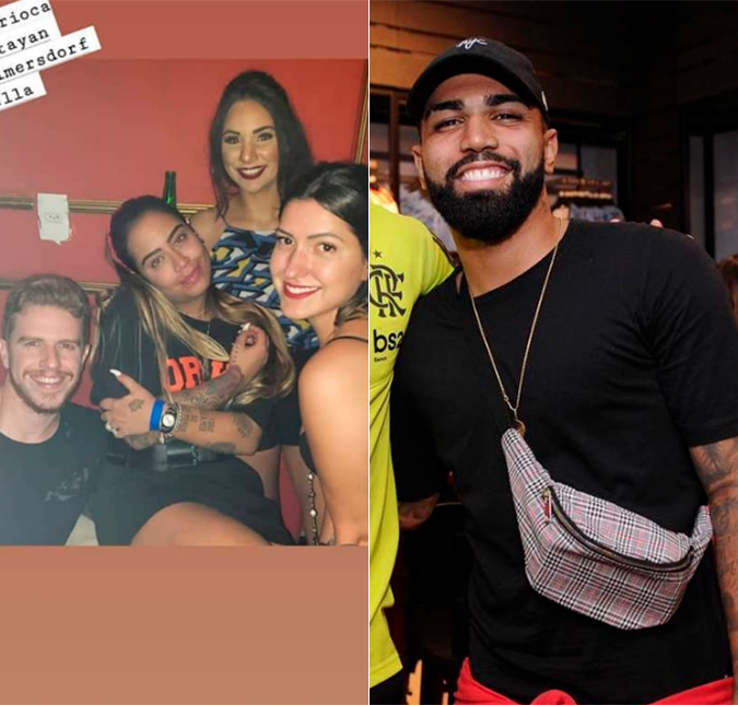 Irmã de Neymar, Rafaella Santos teria curtido boate com Gabigol, diz jornal