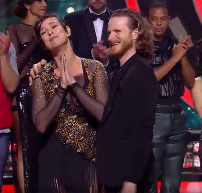 Em noite em que Maria Paula é eliminada do <i>Dancing Brasil</i>, quem rouba a cena é Catia Paganote