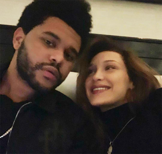 Após rumores de término, fonte diz que Bella Hadid e The Weeknd estão <I>tentando fazer o namoro dar certo</I>