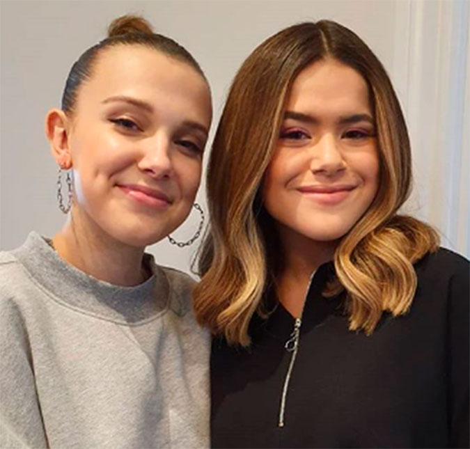 Ícones unidos: Maisa Silva entrevista Millie Bobby Brown, de <I>Stranger Things</i>