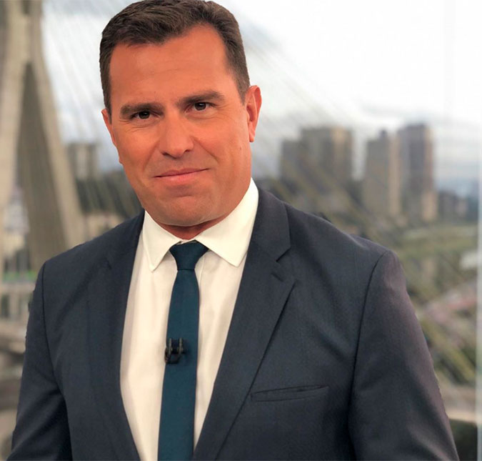 Rodrigo Bocardi é confundido com Boechat e responde: <i>Que honra!</i>
