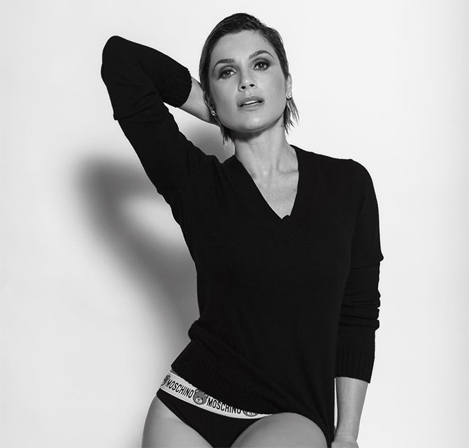 Flávia Alessandra posta foto usando calcinha de mais 200 reais!