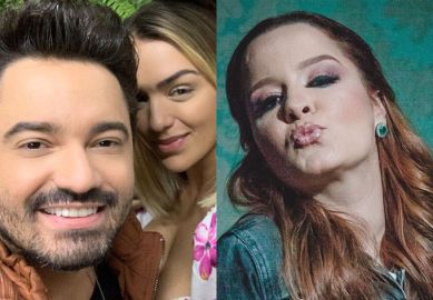 Maiara alfineta após Fernando Zor postar foto com loira e ele responde: <i>Larga de ser louca</i>