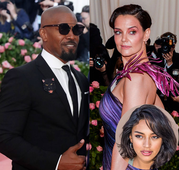 Após término com Katie Holmes, Jamie Foxx já estaria morando com modelo 30 anos mais nova, diz <i>site</i>