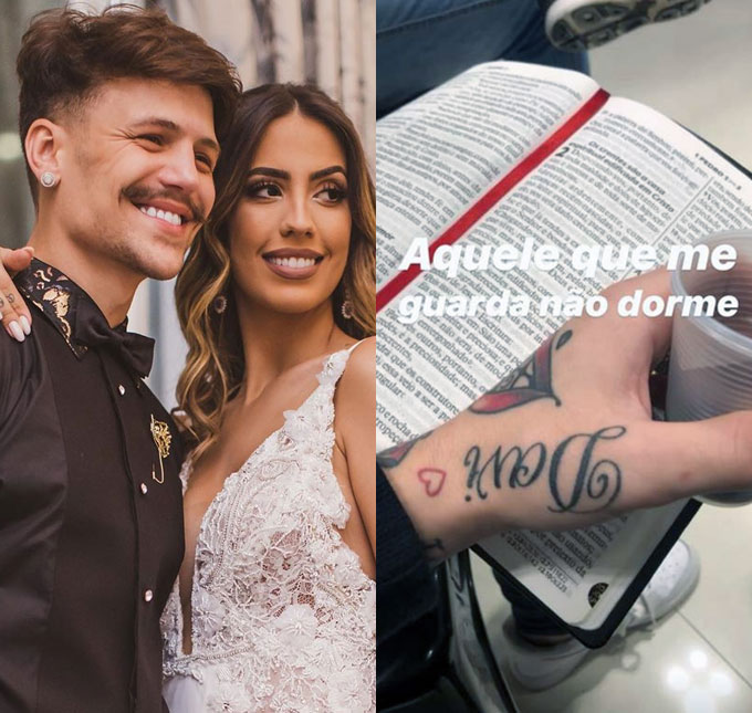 Após polêmica de suposta traição, Saulo Poncio desabafa: <i>Aquele que me guarda não dorme</i>