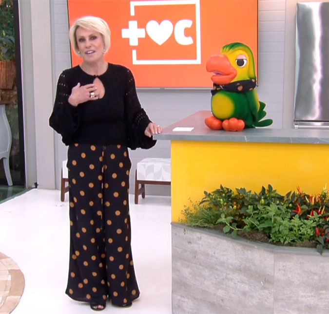 Ana Maria Braga vira assunto novamente ao errar nomes: <I>Vanderson Nunes e Luisa Sonsa</i>
