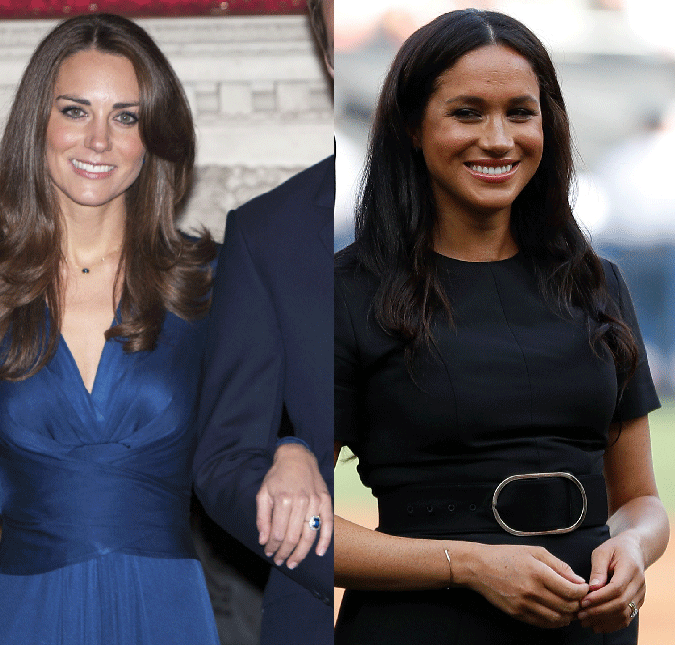 Anel de noivado que Kate Middleton herdou de princesa Diana era para ser de Meghan Markle, diz documentário