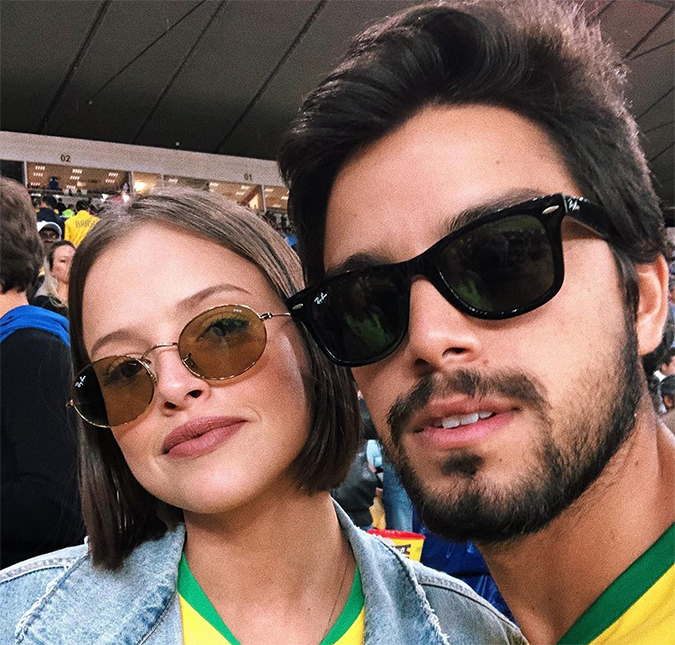 Agatha Moreira confunde primeiro namorado com Rodrigo Simas e recebe declaração do ator!