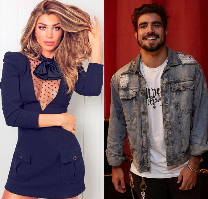 Grazi Massafera e Caio Castro já flertavam antes de ficada, diz jornal