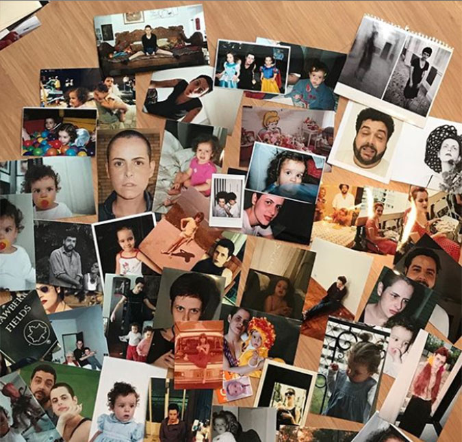 Filha de Fernanda Young mostra cliques da mãe