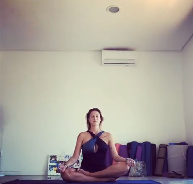 Luana Piovani posta reflexão sobre lições da vida após prática de ioga; Confira
