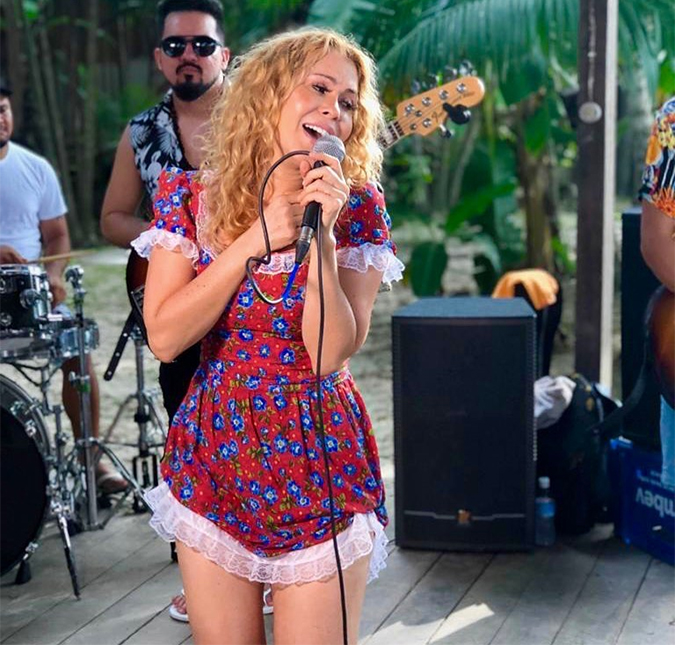 Joelma é atacada por fã durante <i>show</i>, assista!